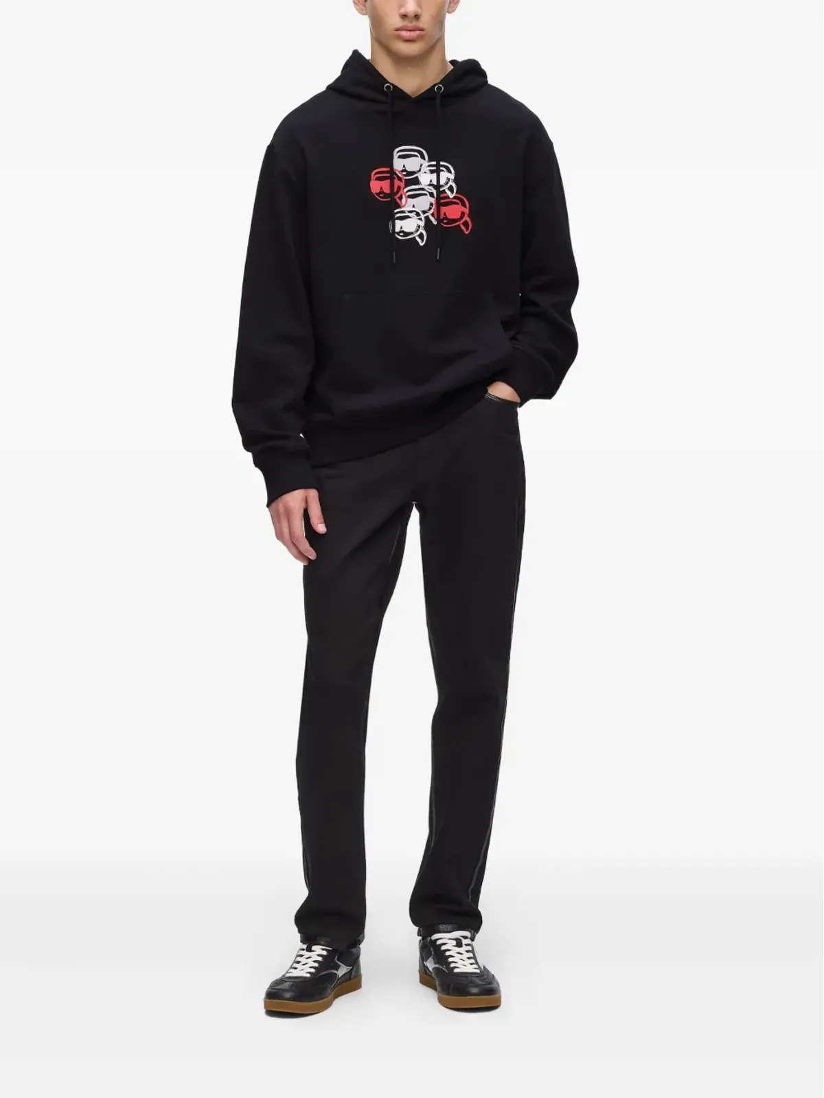 Karl Lagerfeld Ikon フーディー - 画像2