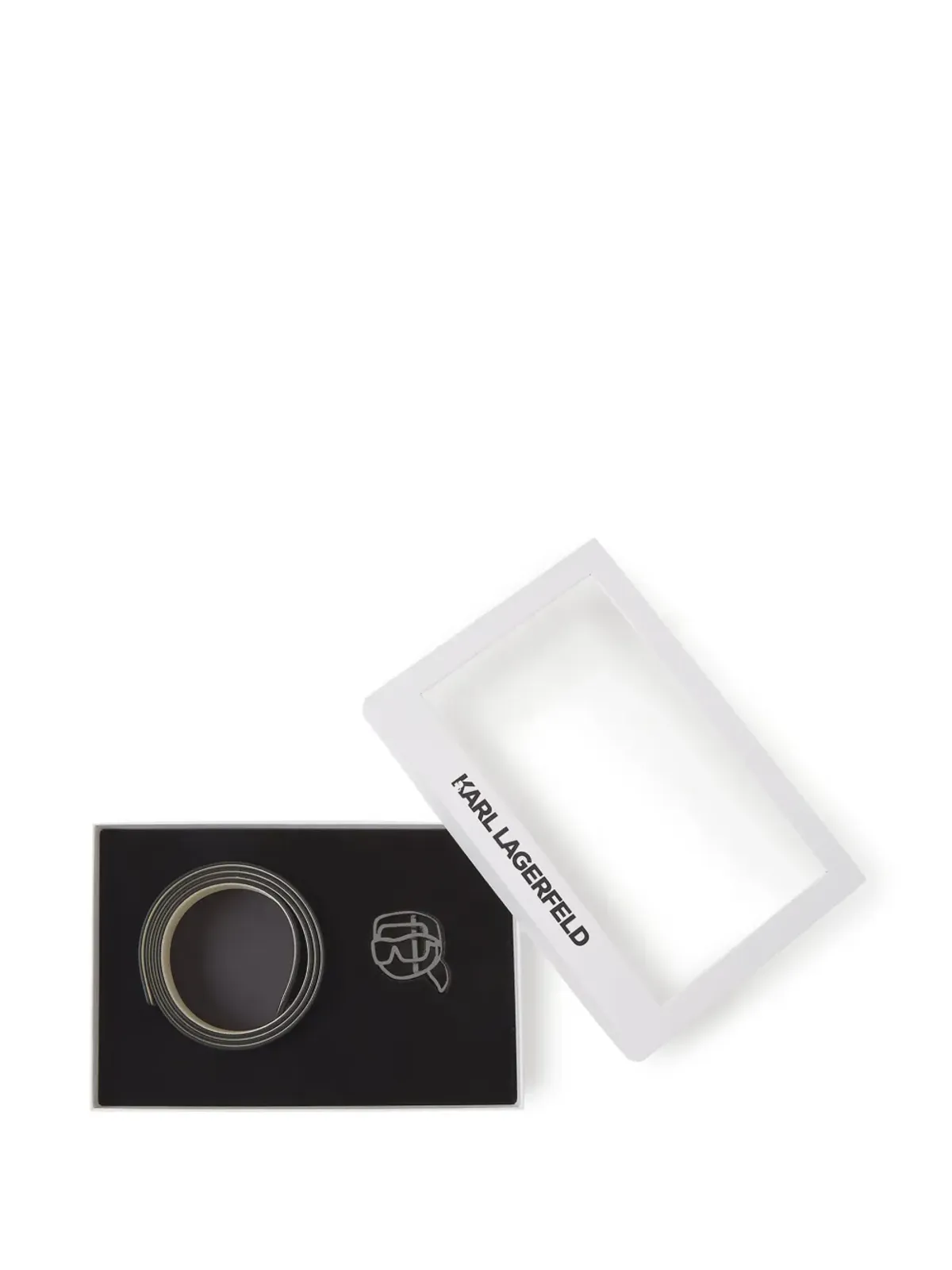 Karl Lagerfeld リバーシブルレザーベルト - 画像3
