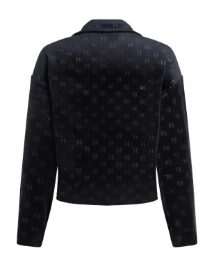 Karl Lagerfeld モノグラム ベロア トップ - サムネイル2