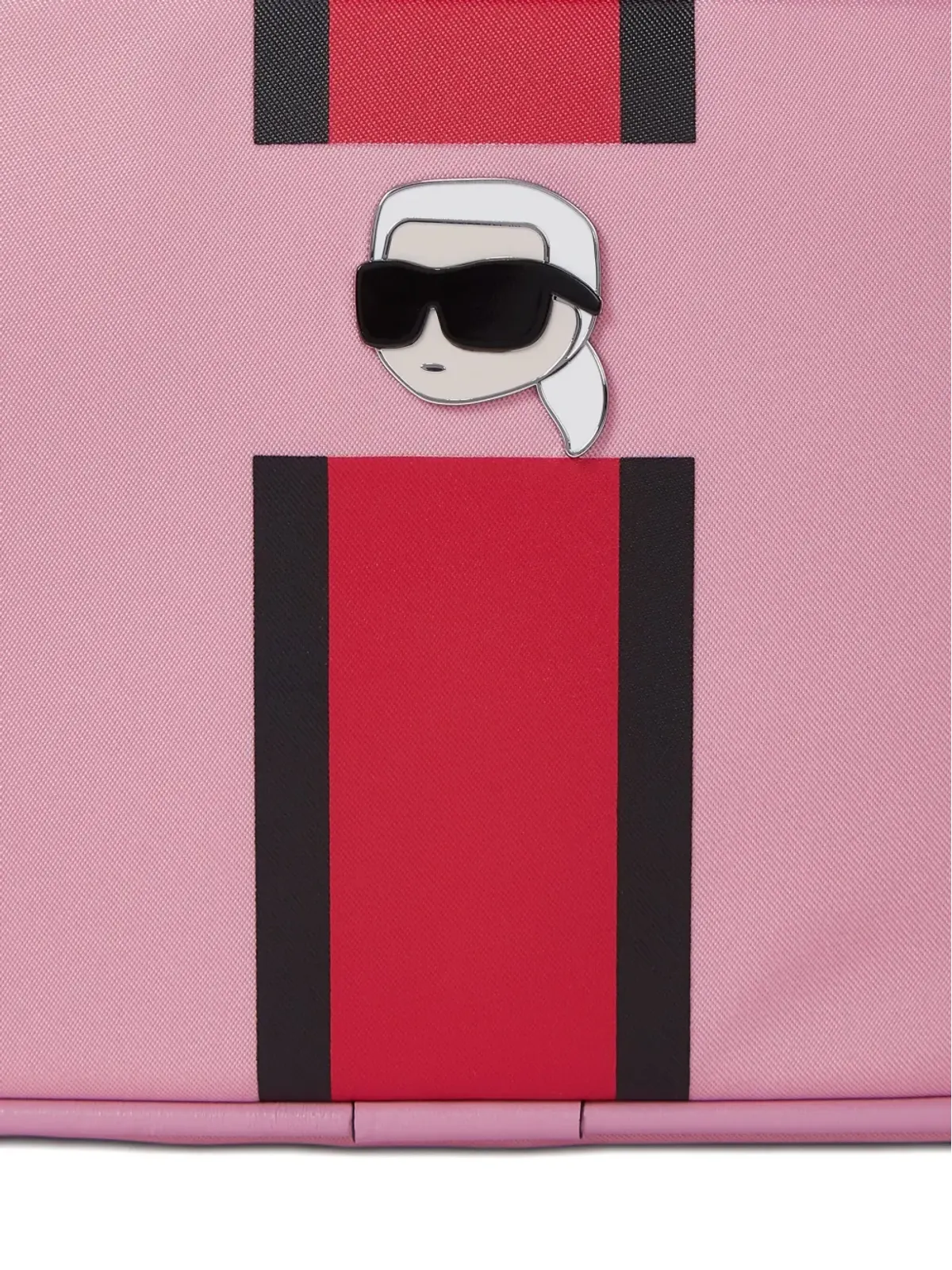 Karl Lagerfeld Ikon stripe カメラバッグ - ピンク - 画像4