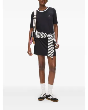 Karl Lagerfeld Ikonパッチ Tシャツドレス - サムネイル2