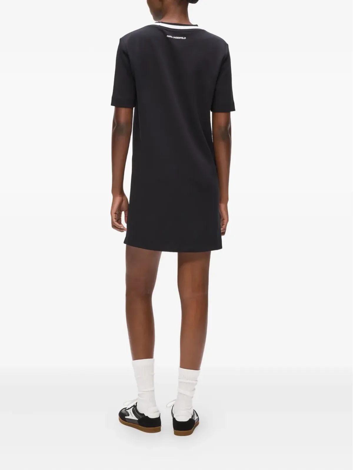 Karl Lagerfeld Ikonパッチ Tシャツドレス - 画像4