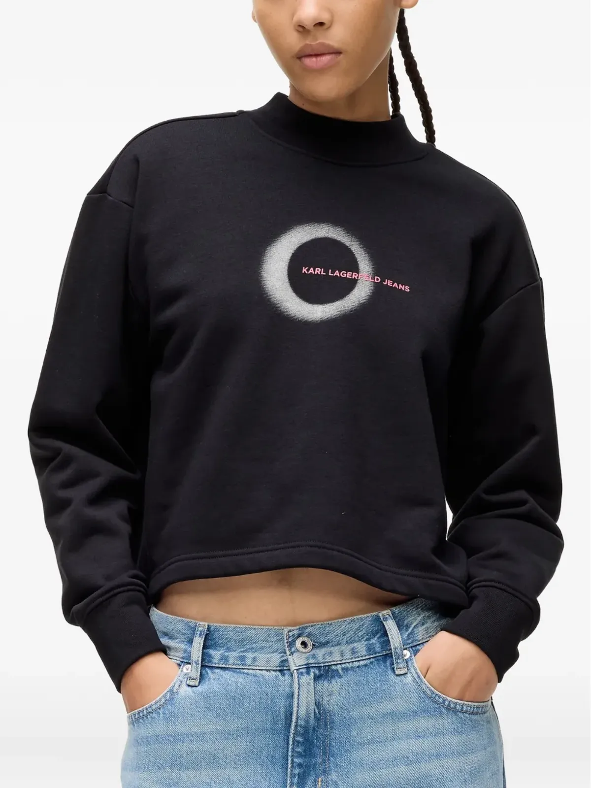 Karl Lagerfeld Jeans エクリプスロゴ スウェット - 画像3