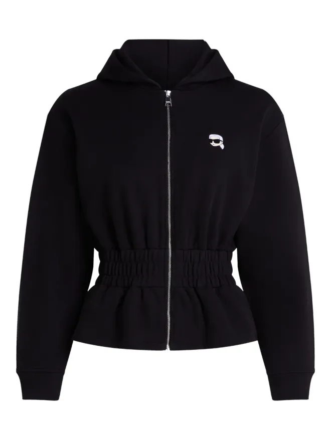 Karl Lagerfeld Karl Lagerfeld Ikon ロゴパッチ フーディーの商品画像