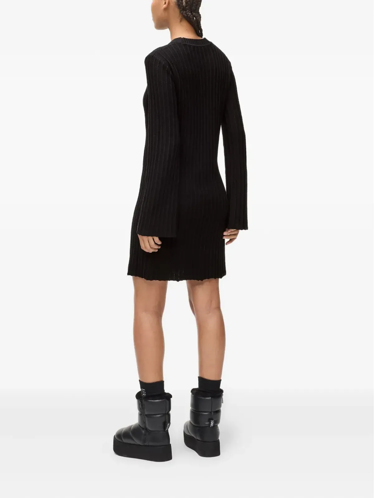 Karl Lagerfeld Jeans プリーツニットドレス - 画像4