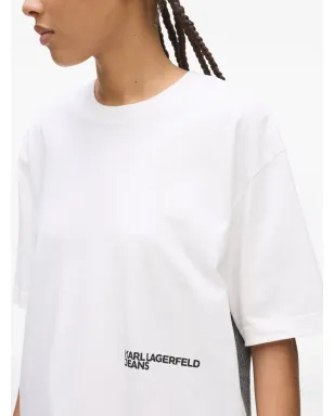 Karl Lagerfeld Jeans カールプリントTシャツ ホワイト - サムネイル5
