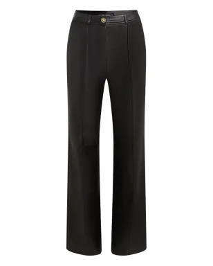 Karl Lagerfeld レザーロゴパンツ - サムネイル1