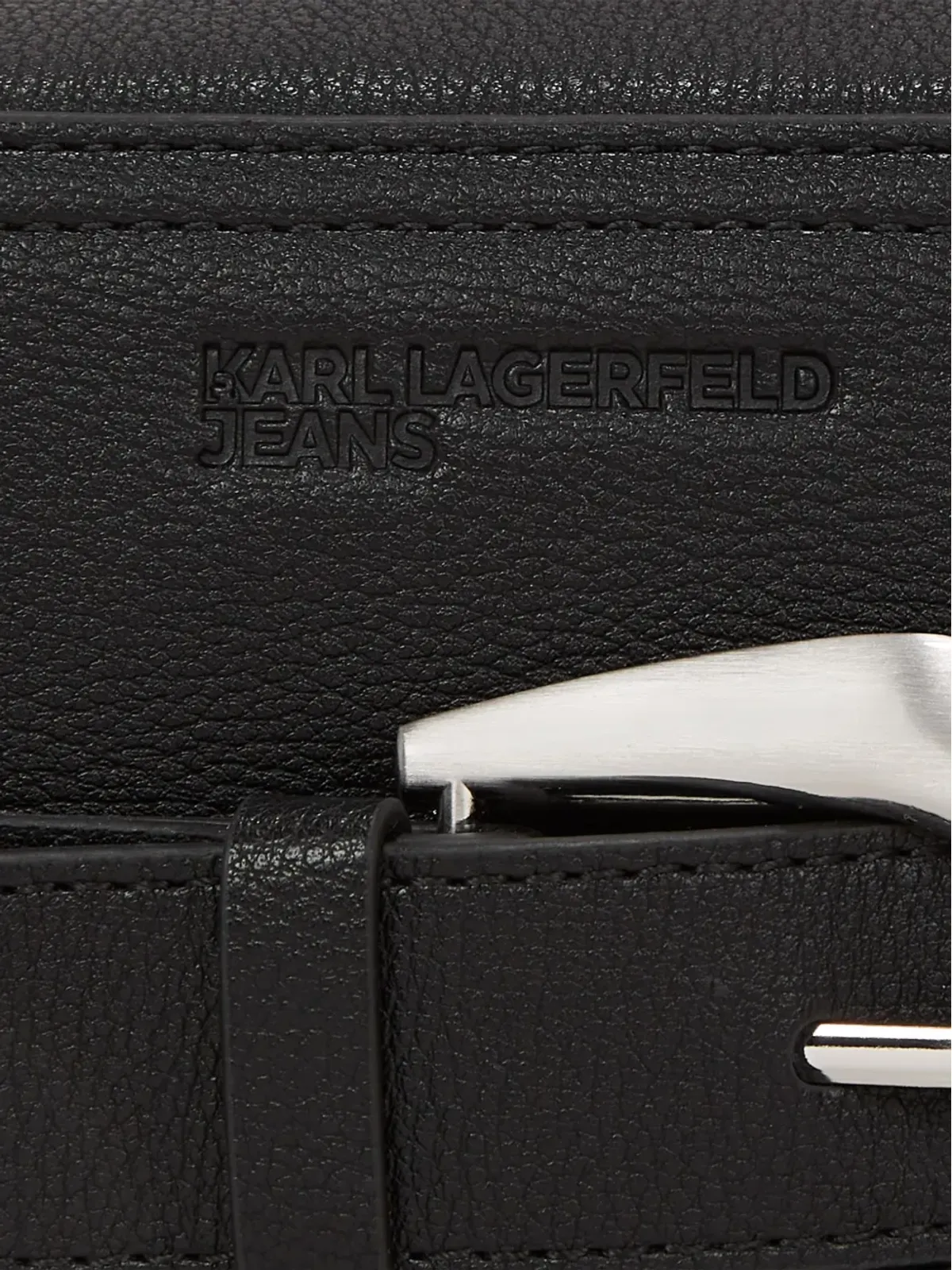 Karl Lagerfeld Jeans バックルディテール クロスボディバッグ - 画像5