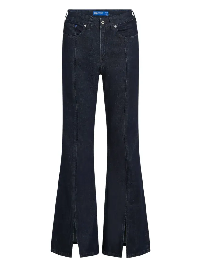 Karl Lagerfeld Jeans Karl Lagerfeld Jeans ハイライズ・スリットジーンズの商品画像
