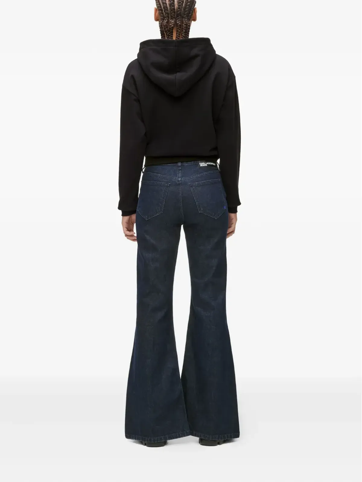 Karl Lagerfeld Jeans ハイライズ・スリットジーンズ - 画像3