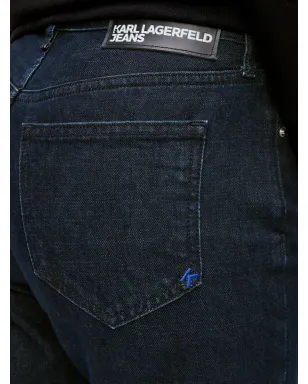 Karl Lagerfeld Jeans ハイライズ・スリットジーンズ - サムネイル4