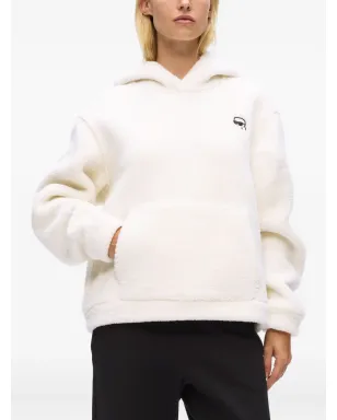 Karl Lagerfeld ロゴパッチフーディー - サムネイル3