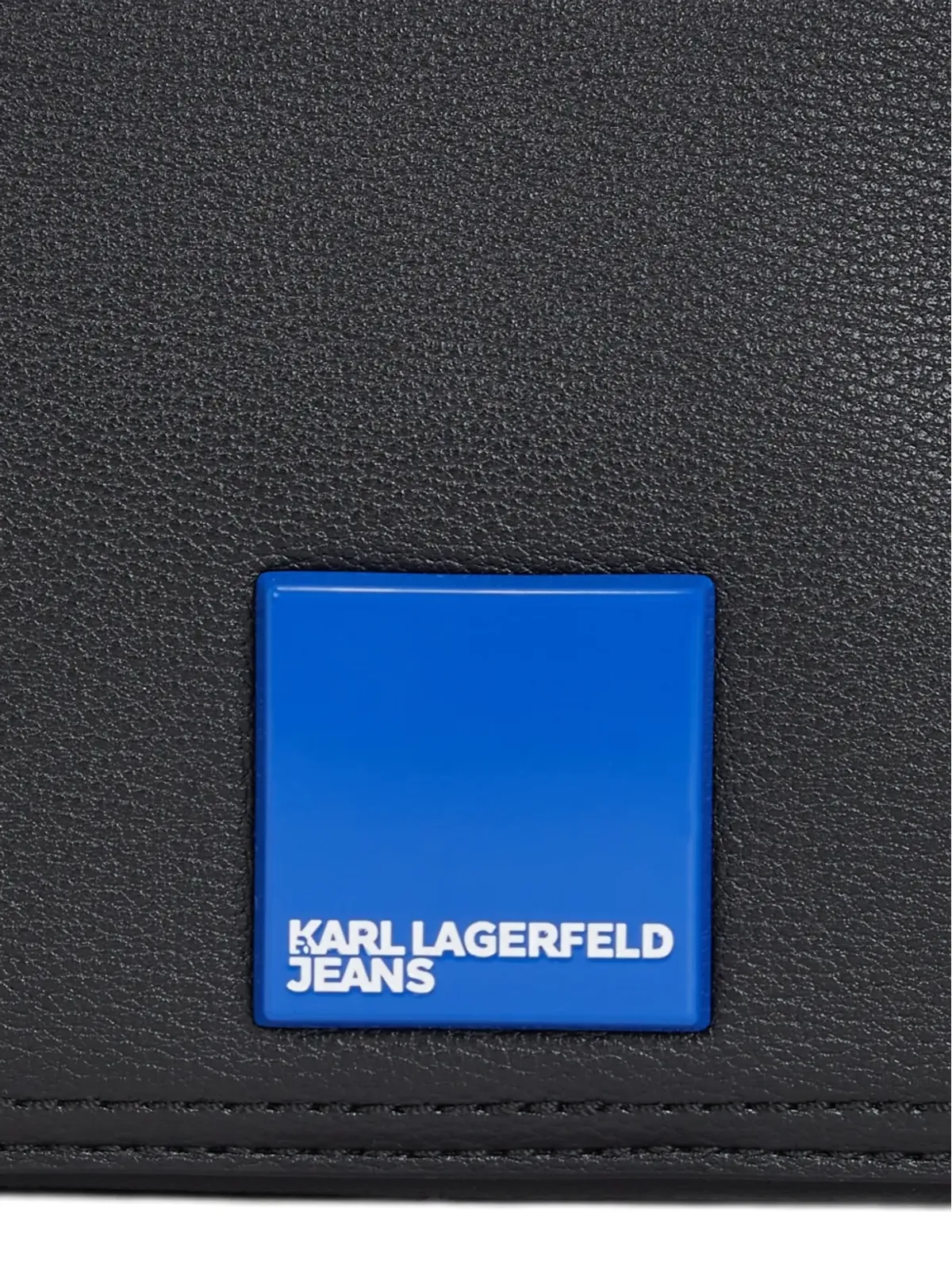 Karl Lagerfeld Jeans ロゴプレート クロスボディバッグ - 画像5