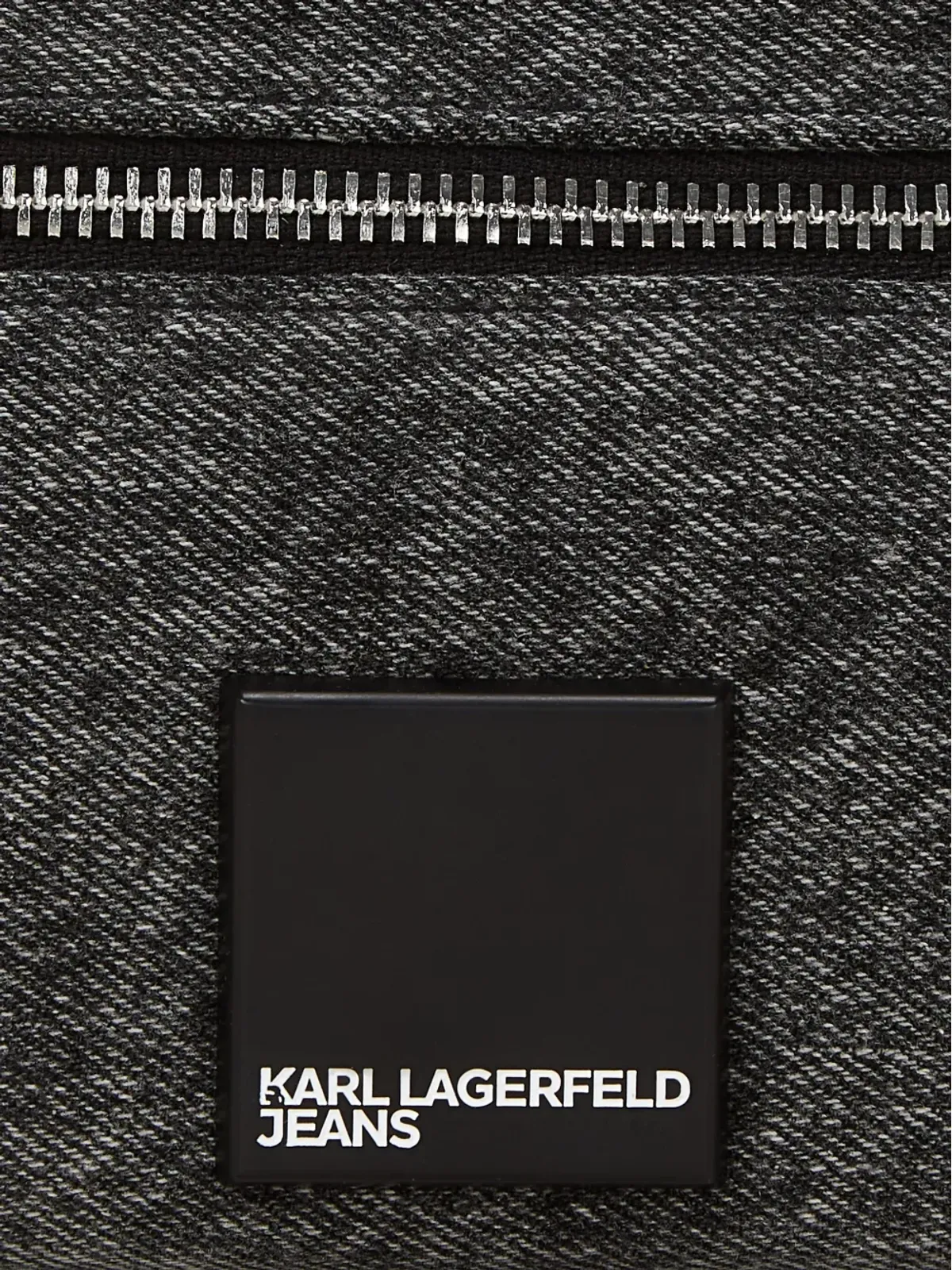 Karl Lagerfeld Jeans ロゴパッチ クロスボディバッグ - 画像4