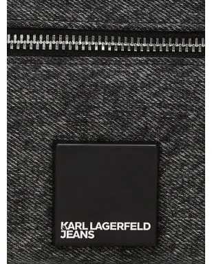 Karl Lagerfeld Jeans ロゴパッチ クロスボディバッグ - サムネイル4