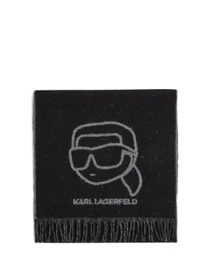 Karl Lagerfeld ジャカードロゴスカーフ - サムネイル3