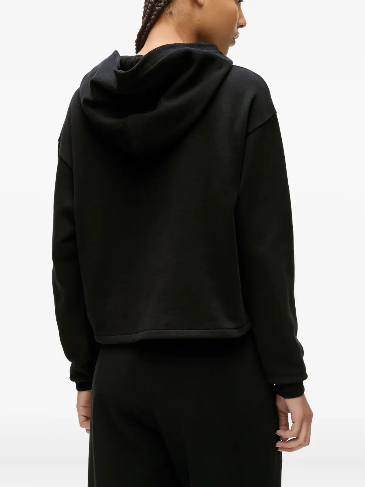 Karl Lagerfeld Jeans ロゴディテールスタッズフーディー - 画像4