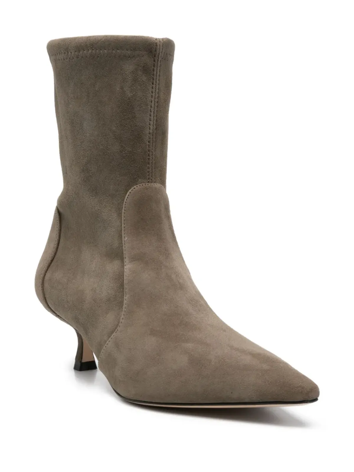 Stuart Weitzman ポインテッドトゥ・ソックブーツ - 画像2