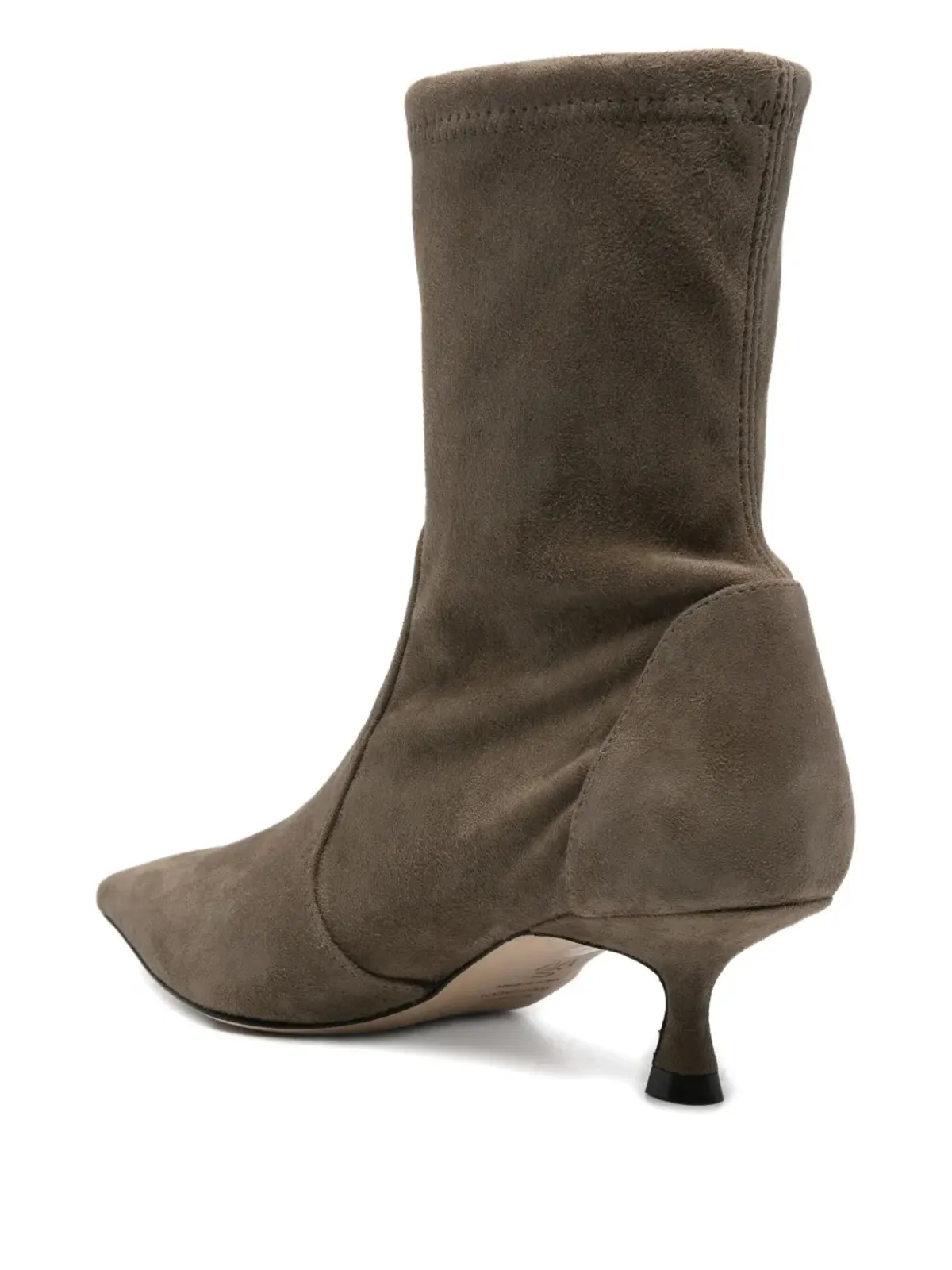 Stuart Weitzman ポインテッドトゥ・ソックブーツ - 画像3