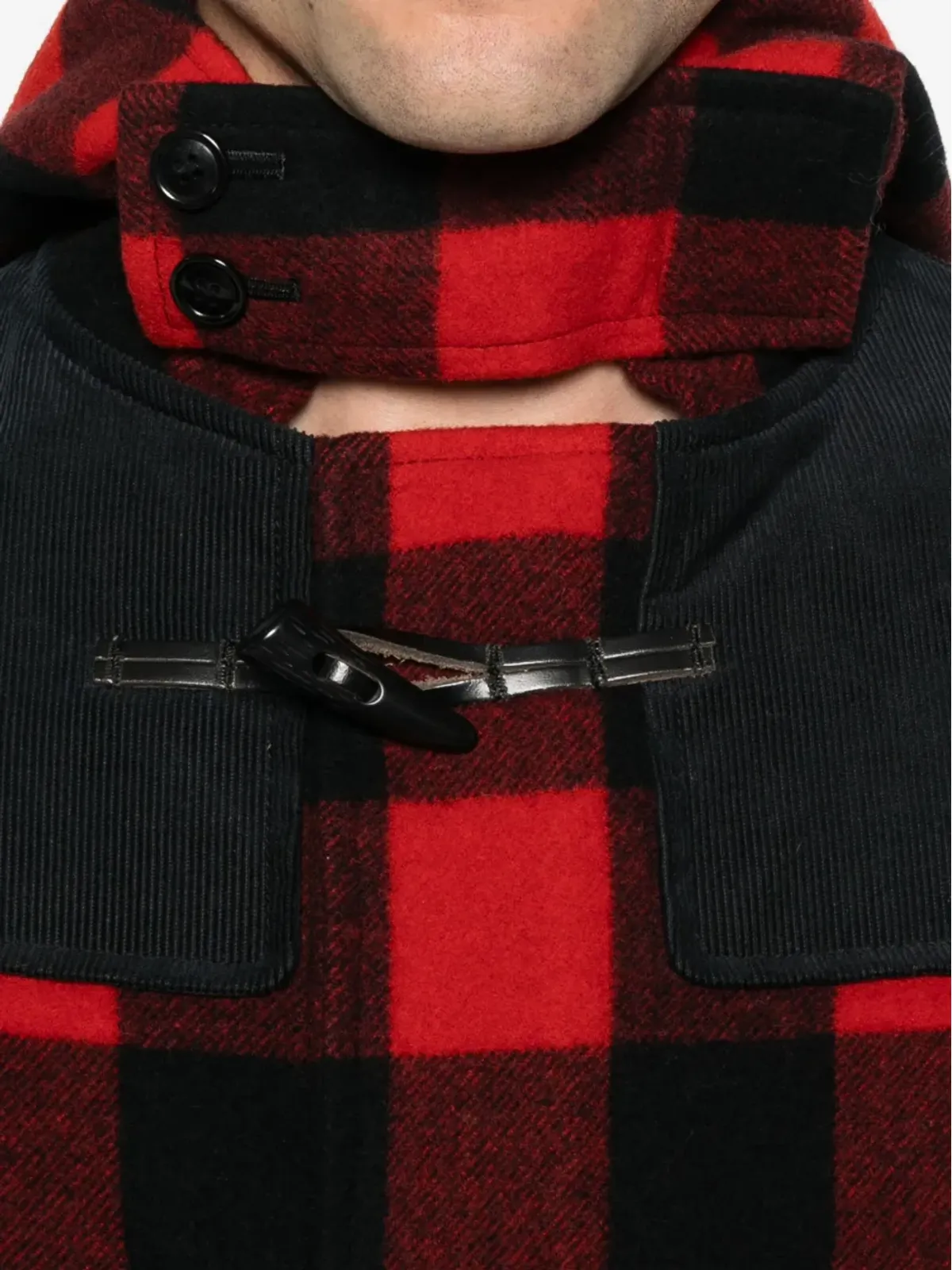 Junya Watanabe MAN 2011年前後 パディッドフ hoodedジャケット - 画像5