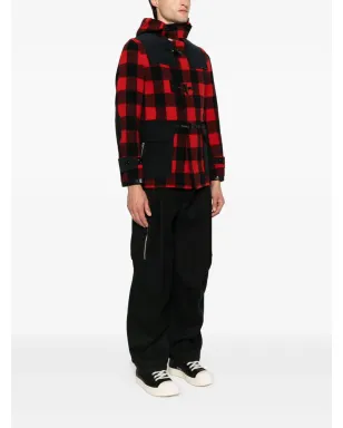 Junya Watanabe MAN 2011年前後 パディッドフ hoodedジャケット - サムネイル3