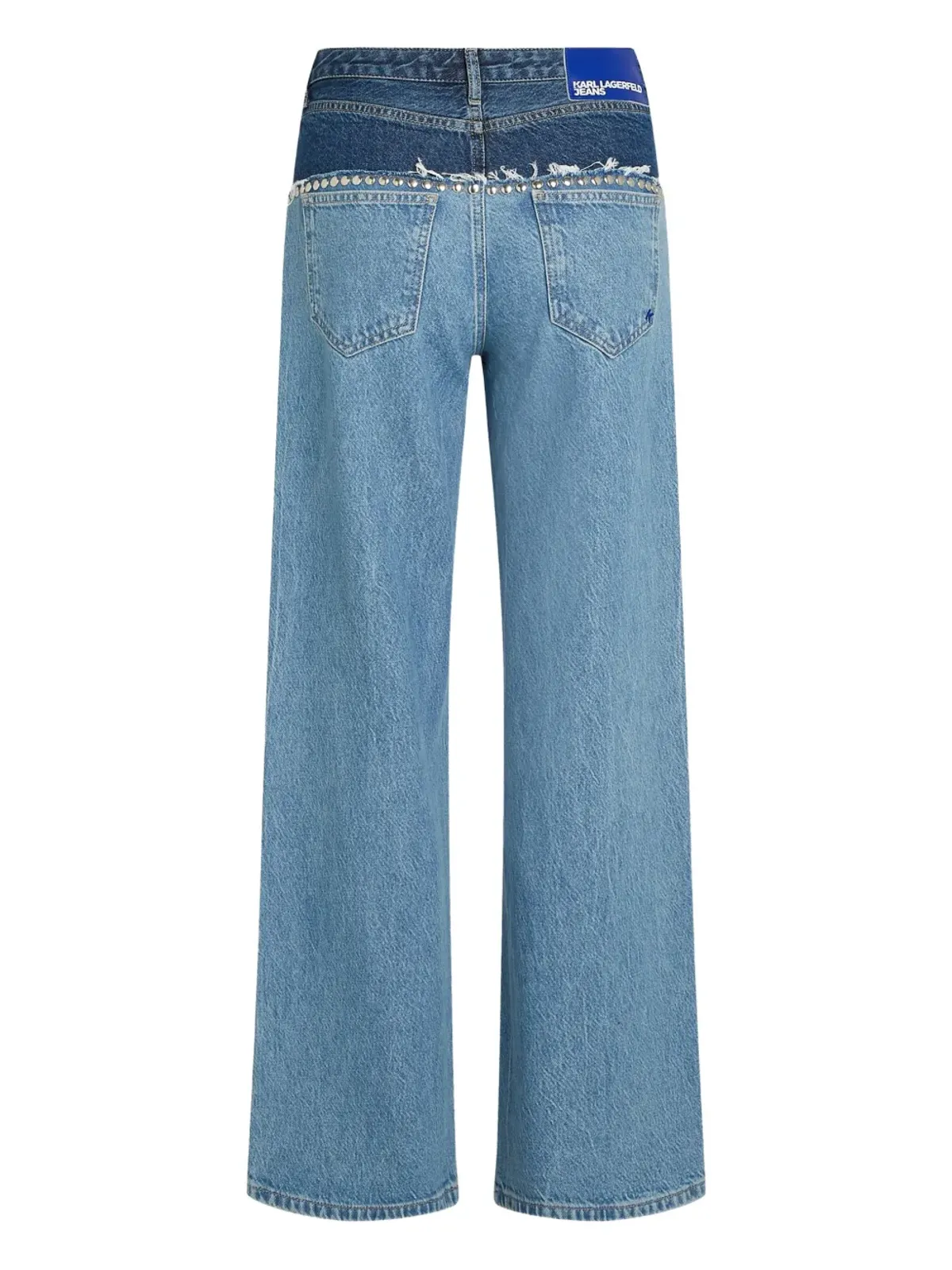 Karl Lagerfeld Jeans スタッズ付きデニムジーンズ - 画像5