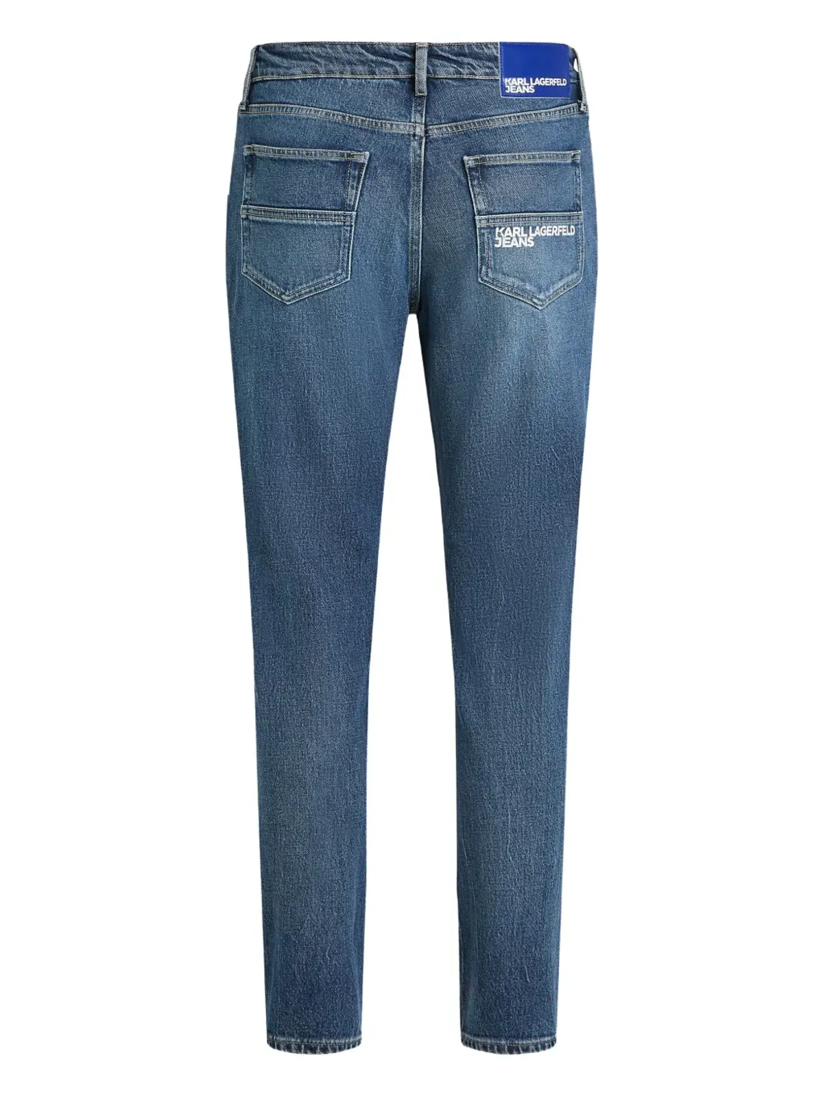 Karl Lagerfeld Jeans ロゴプレート付きデニムジーンズ - Blue - 画像5