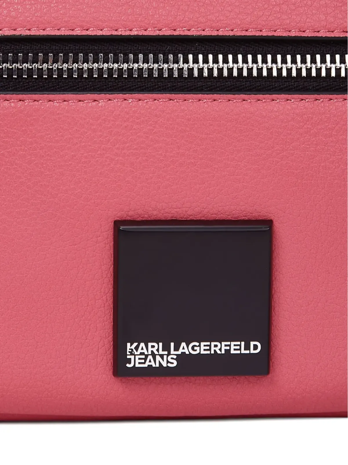 Karl Lagerfeld Jeans ロゴプレート ボックスカメラバッグ - 画像5