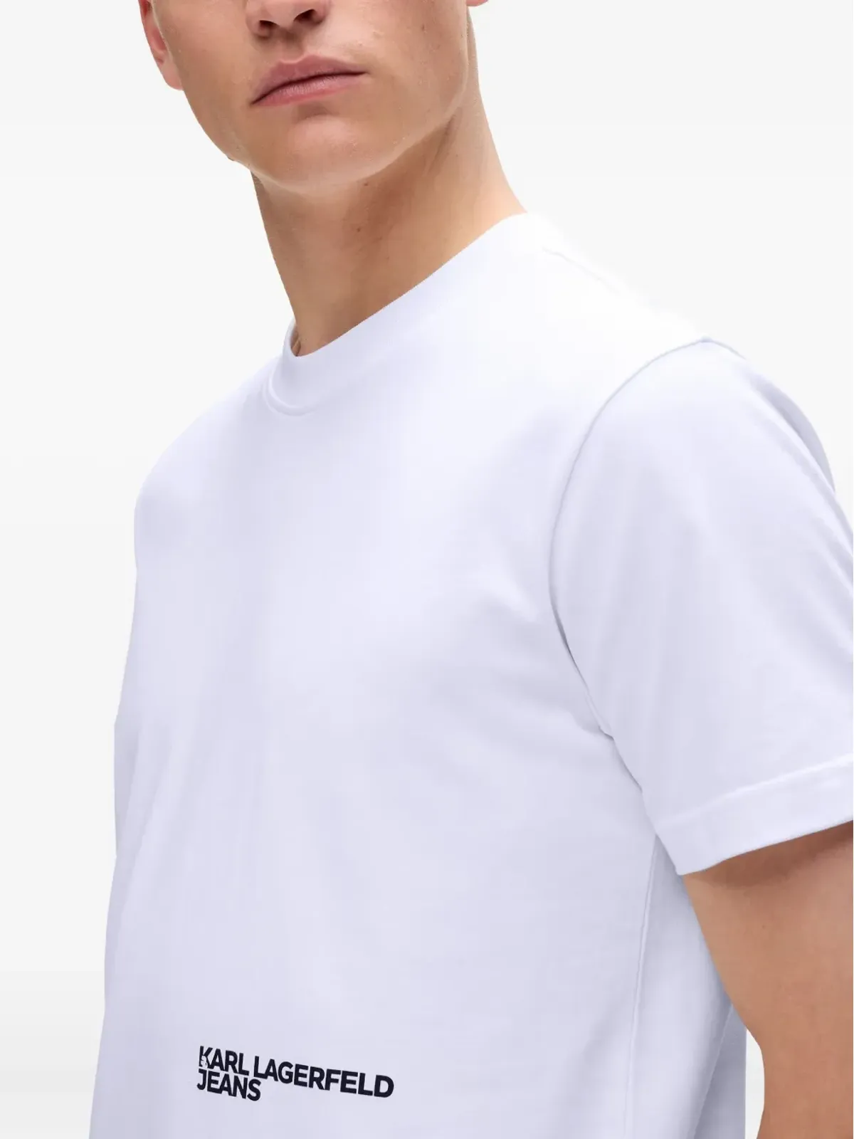 Karl Lagerfeld Jeans Karlism バックプリントTシャツ - White - 画像5