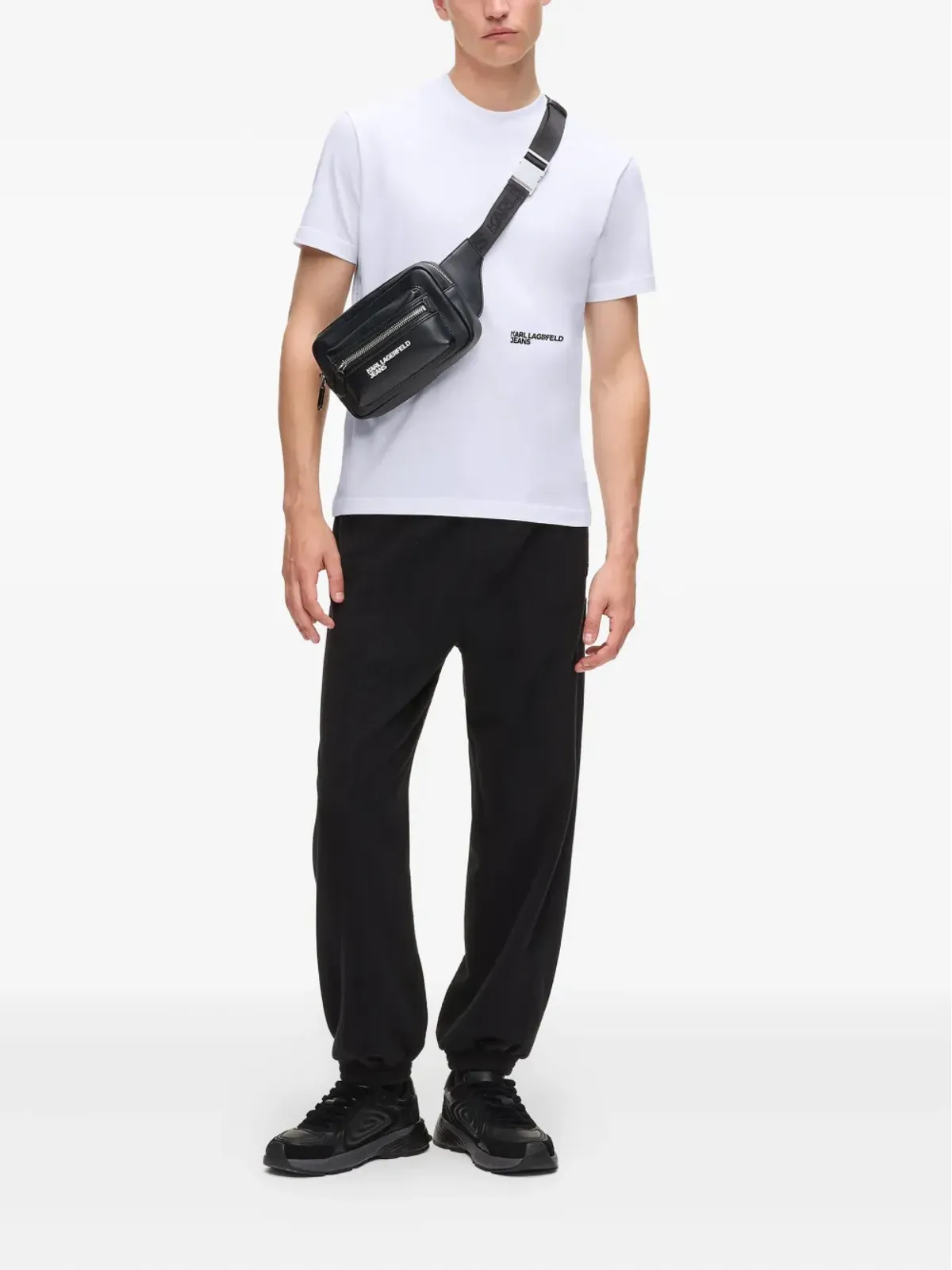 Karl Lagerfeld Jeans Karlism バックプリントTシャツ - White - 画像2