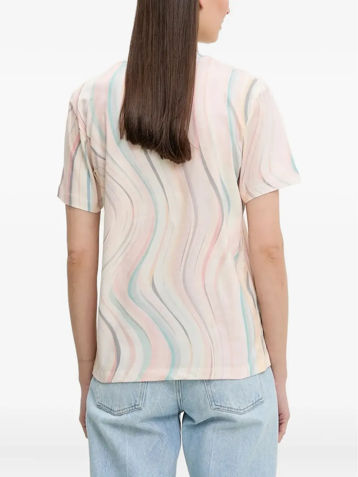 PS Paul Smith 波柄プリントTシャツ - 画像2