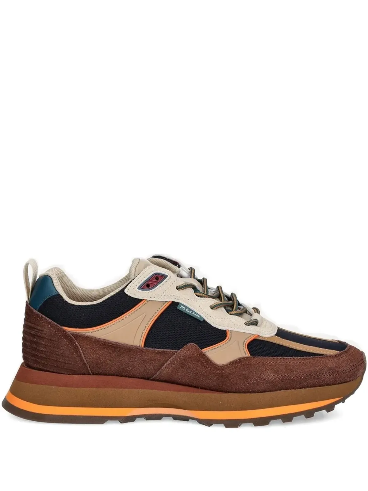 PS Paul Smith BANKS スエードパネルドスニーカー - Brown - 画像1