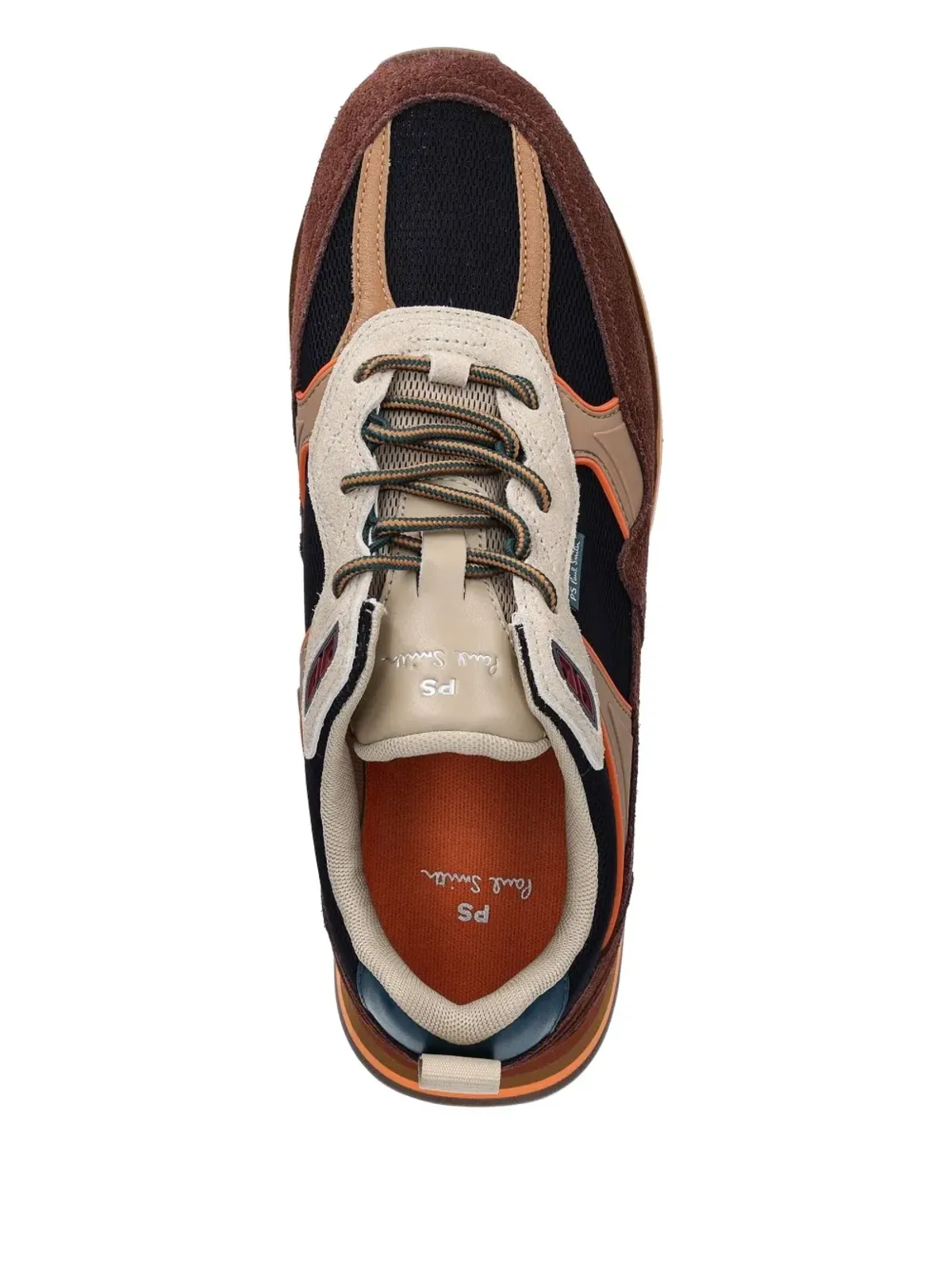 PS Paul Smith BANKS スエードパネルドスニーカー - Brown - 画像3