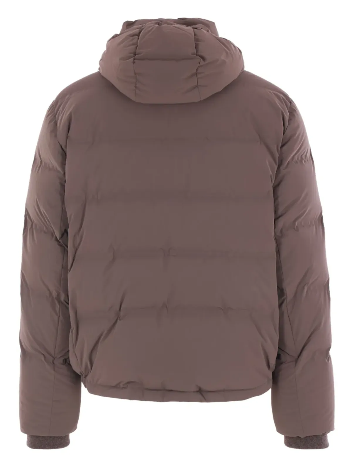 Brunello Cucinelli フード付きダウンコート - 画像2