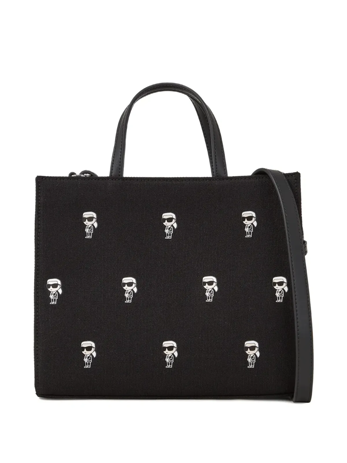 Karl Lagerfeld スモール ikon プリント トートバッグ - 画像3