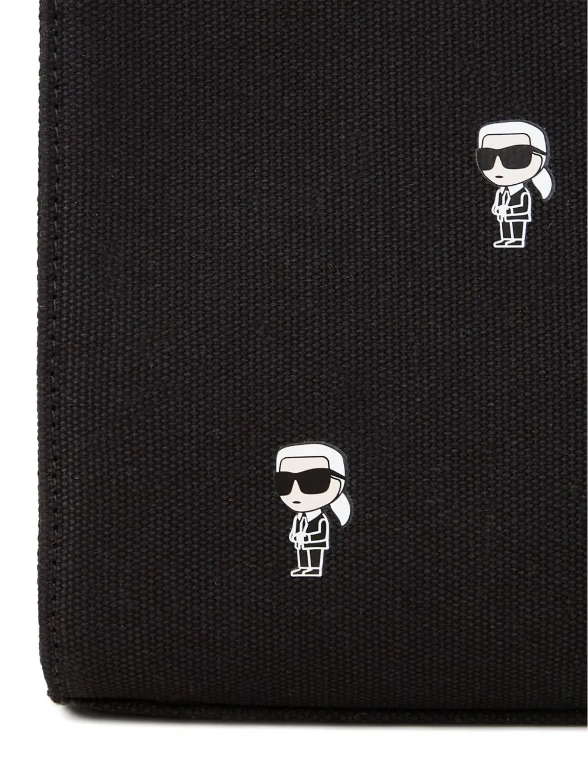 Karl Lagerfeld スモール ikon プリント トートバッグ - 画像4