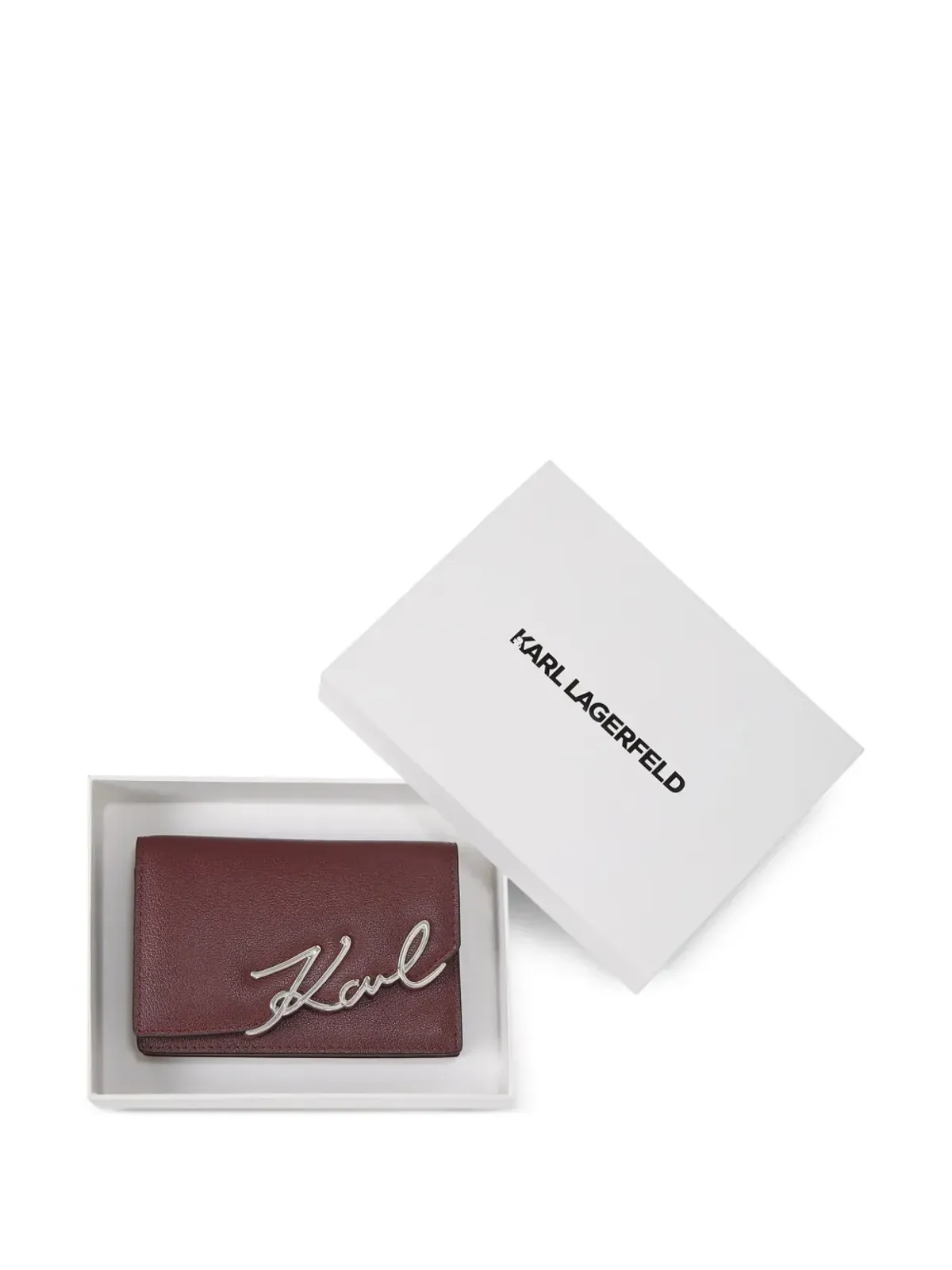 Karl Lagerfeld signature Karl wallet - 画像4