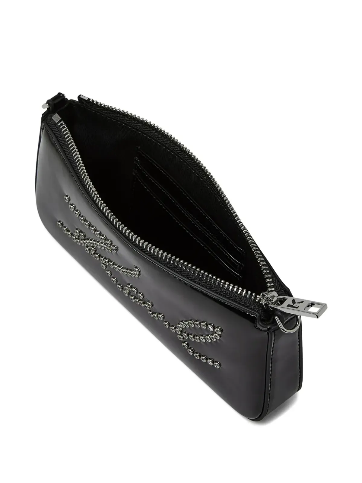 Karl Lagerfeld スタッズ付きクラッチバッグ - 画像4