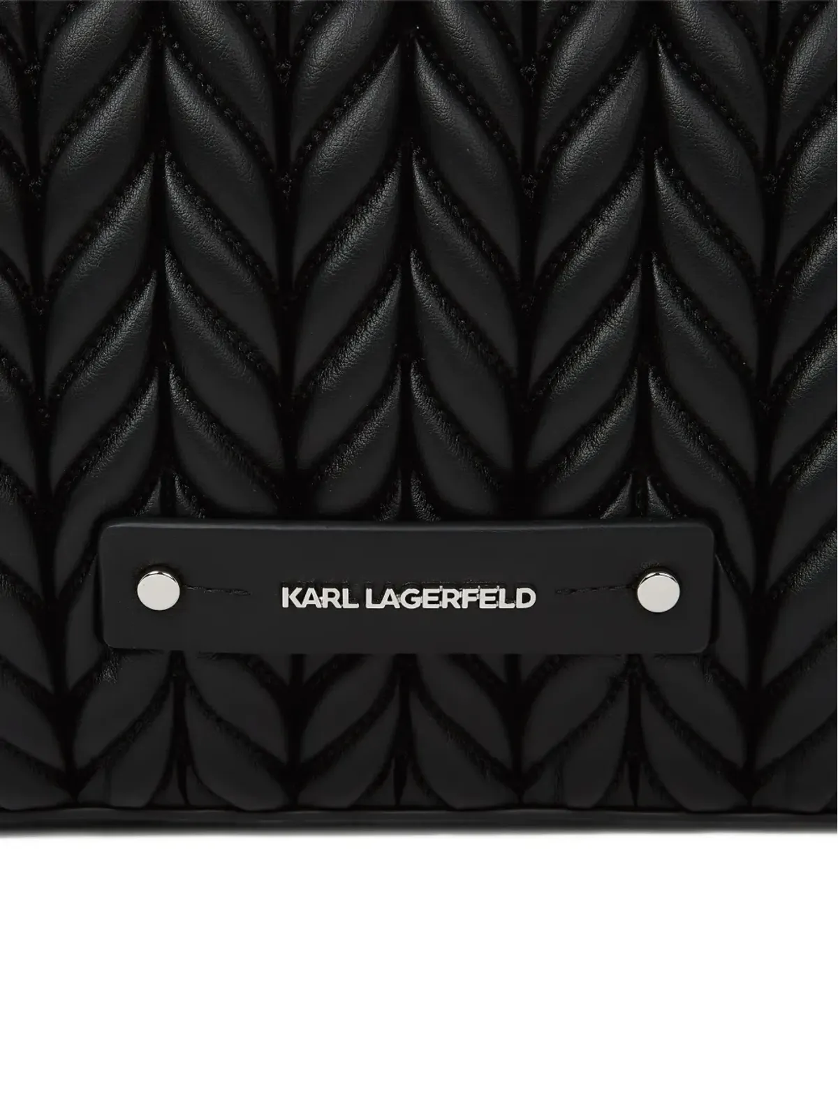 Karl Lagerfeld K-Weave ショルダーバッグ - 画像4