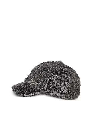 Karl Lagerfeld K/Signature スパンコールキャップ - サムネイル3