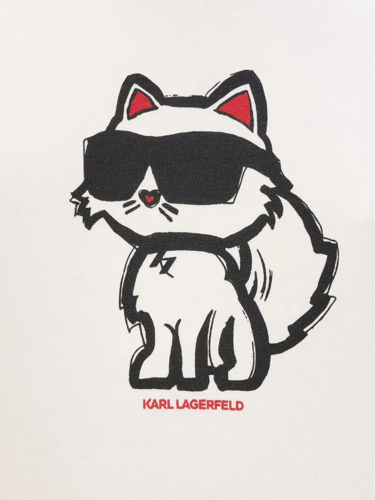 Karl Lagerfeld Choupetteプリントセーター - 画像5