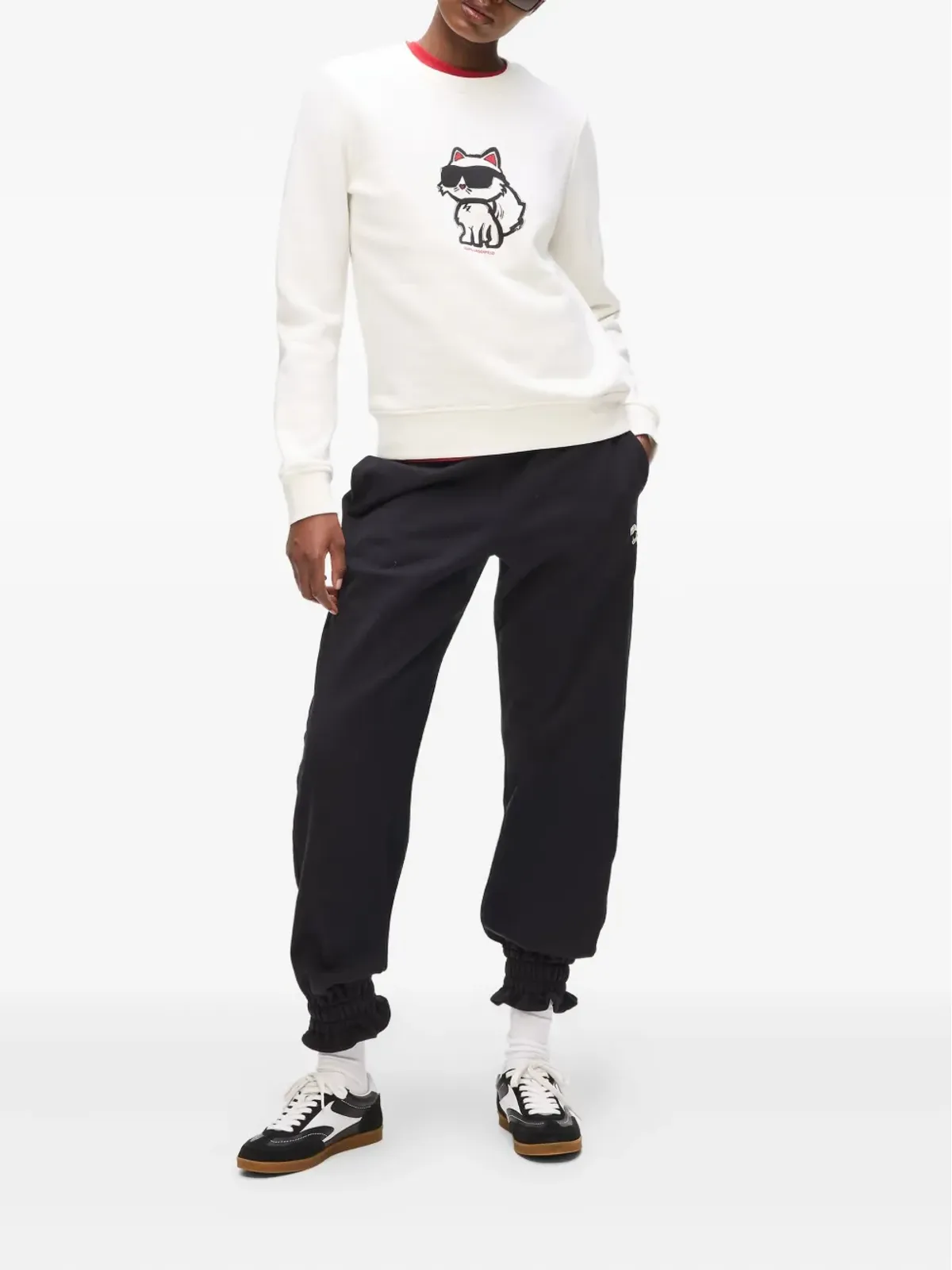 Karl Lagerfeld Choupetteプリントセーター - 画像2