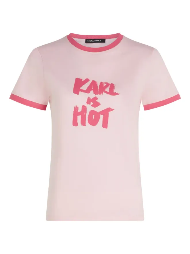 Karl Lagerfeld Karl Lagerfeld Karl Is Hot コットン Tシャツの商品画像