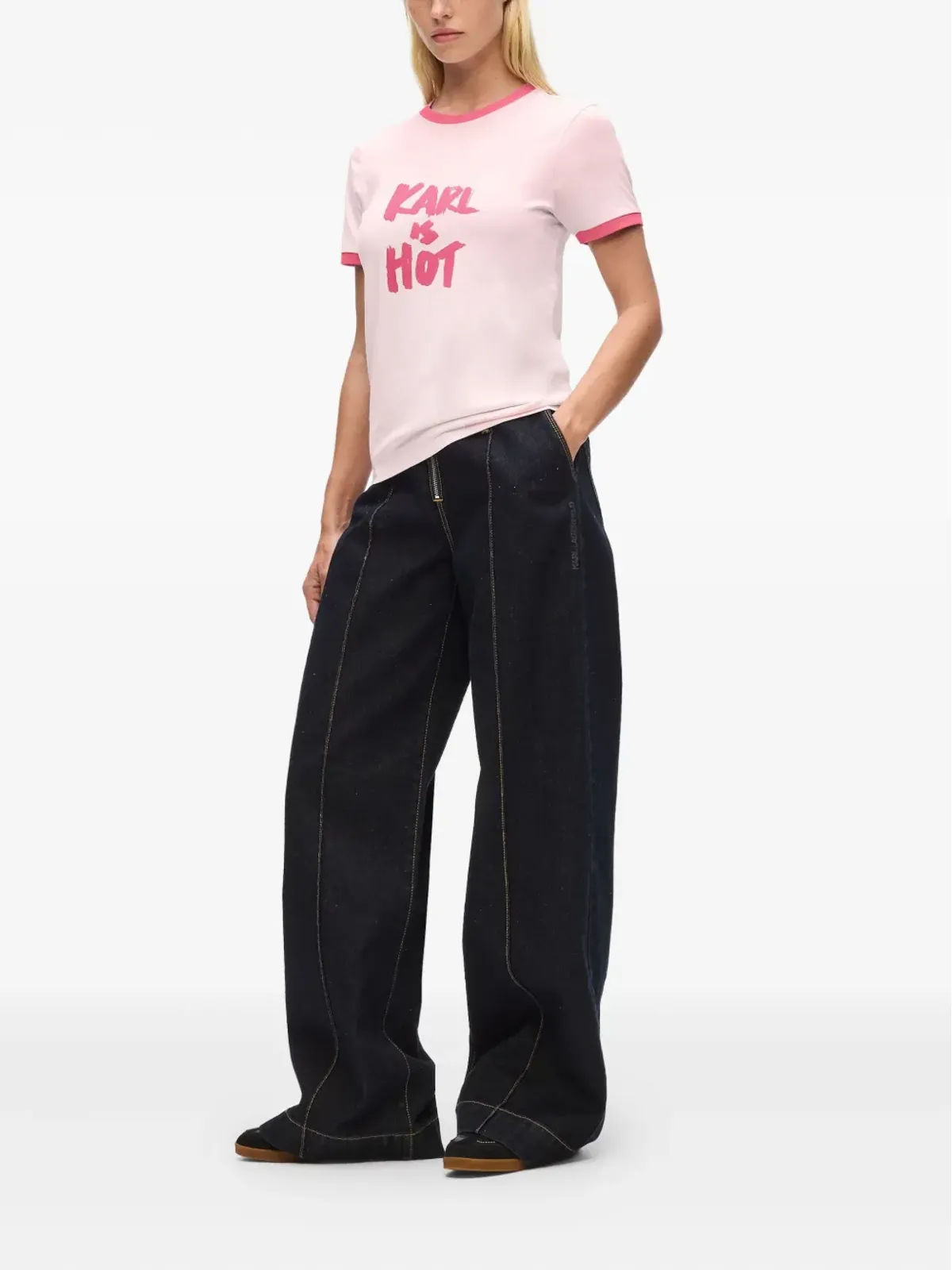 Karl Lagerfeld Karl Is Hot コットン Tシャツ - 画像2