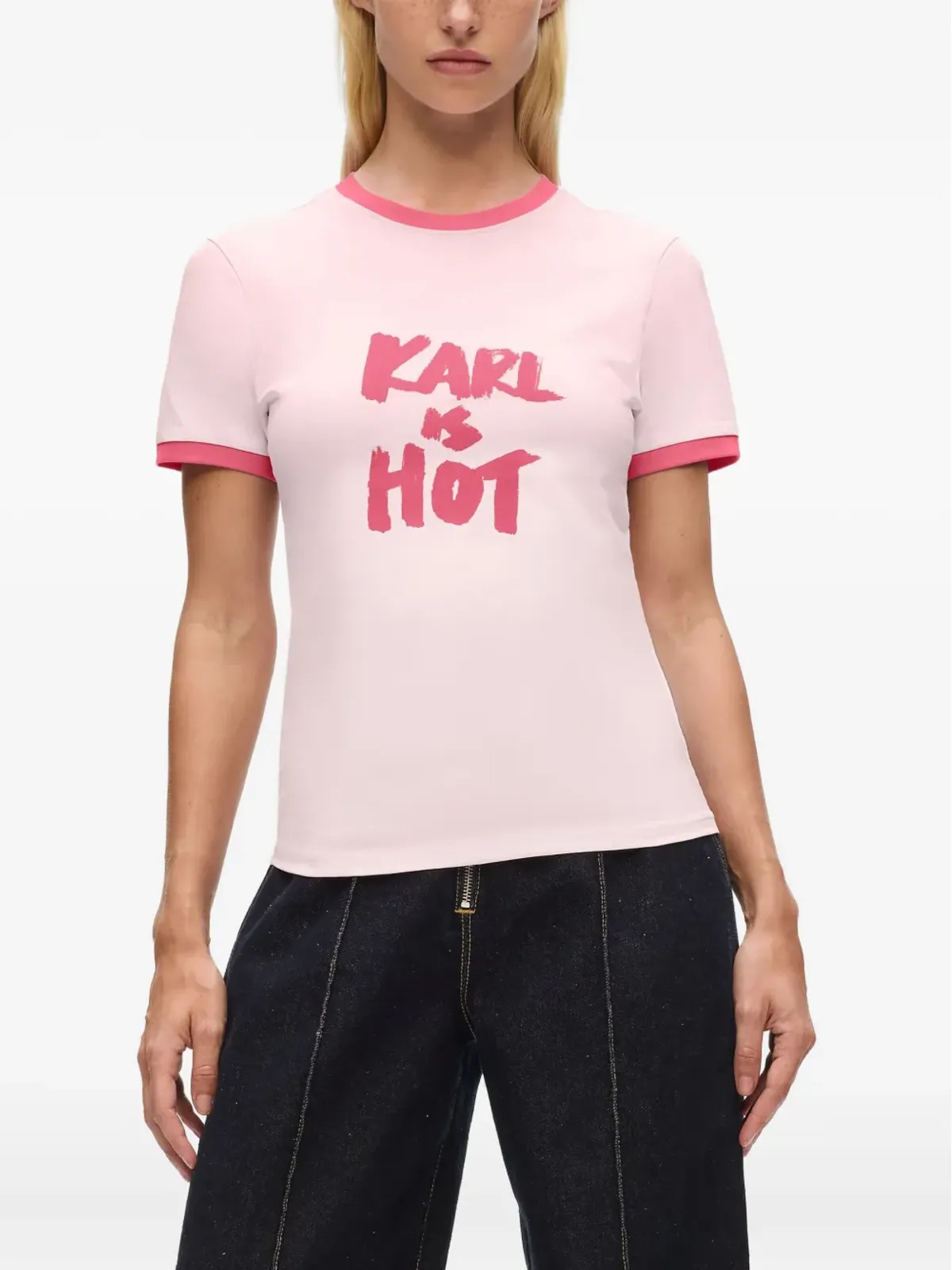 Karl Lagerfeld Karl Is Hot コットン Tシャツ - 画像3