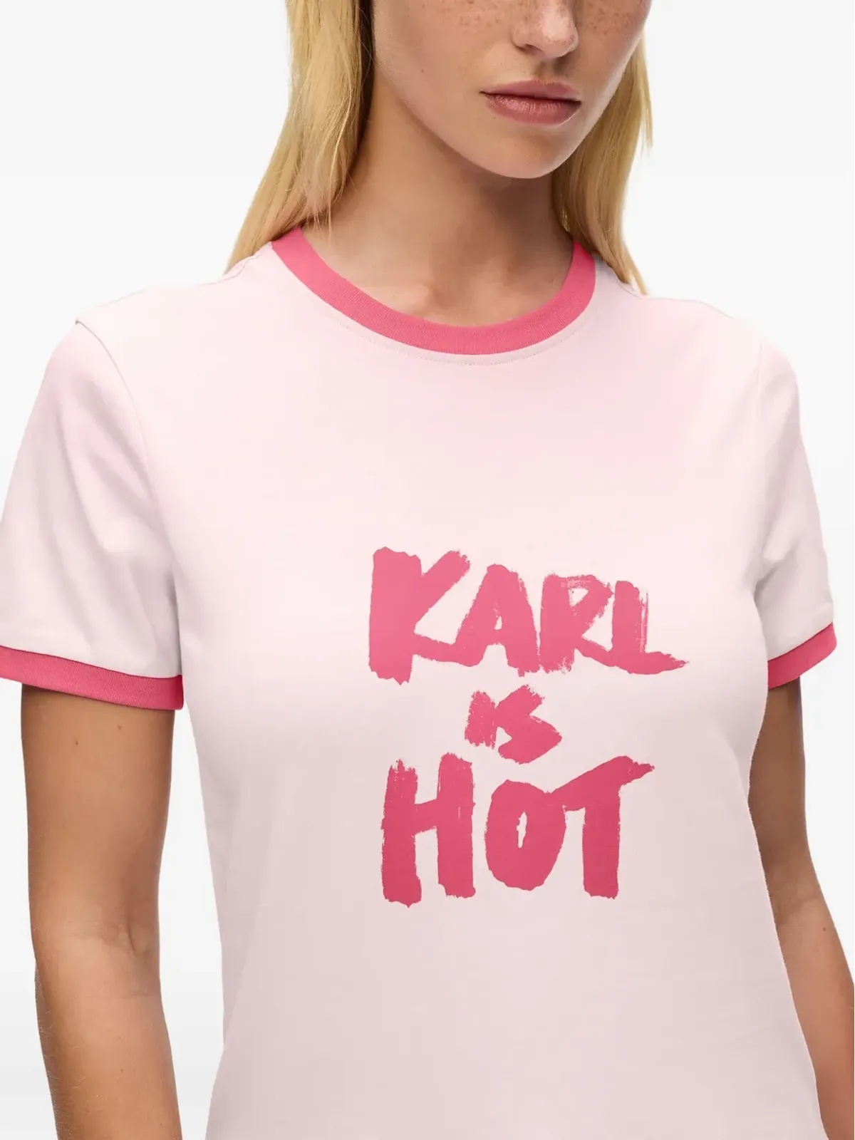Karl Lagerfeld Karl Is Hot コットン Tシャツ - 画像4