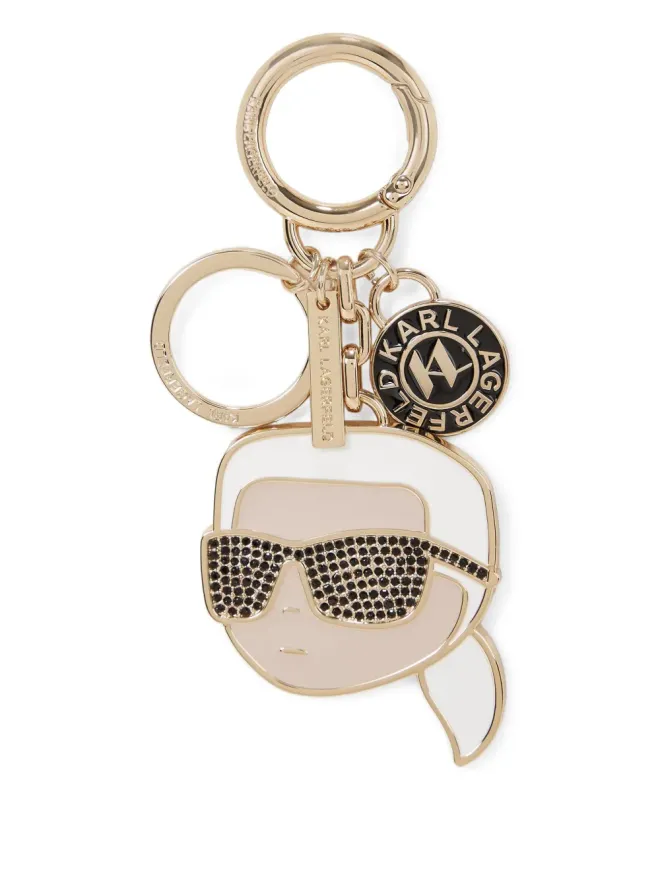 Karl Lagerfeld Karl Lagerfeld Ikon rhinestoned キーホルダーの商品画像