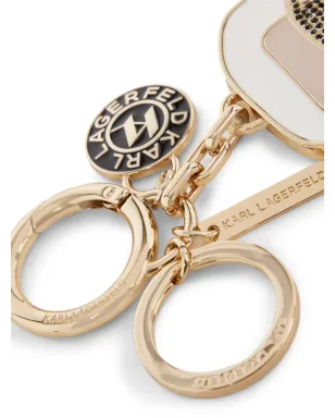 Karl Lagerfeld Ikon rhinestoned キーホルダー - サムネイル4