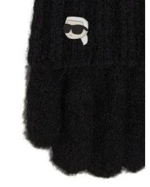 Karl Lagerfeld Ikonピン付きニットグローブ - サムネイル4