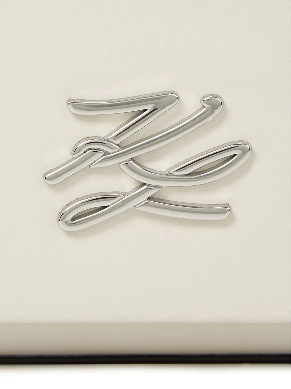 Karl Lagerfeld K-Autograph レザーショルダーバッグ - 画像4